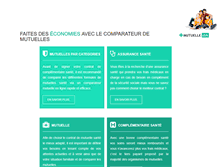 Tablet Screenshot of mutuelle-2a.com